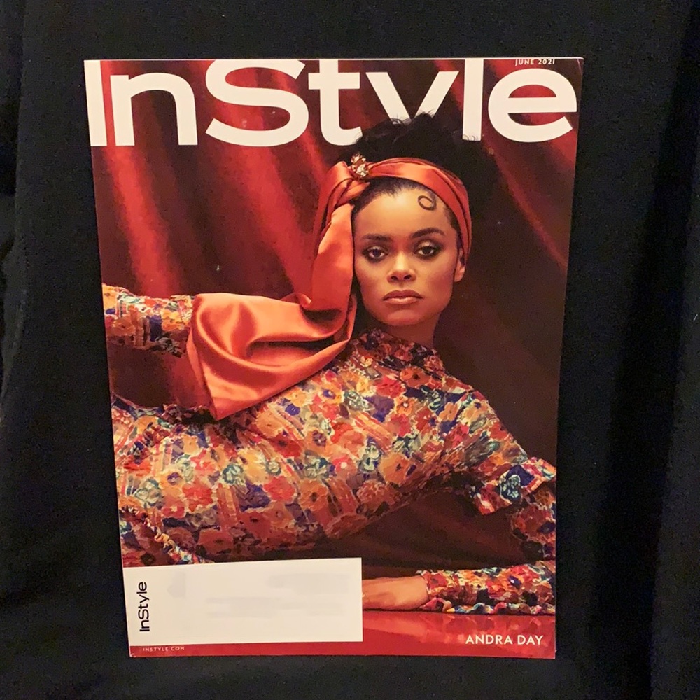 Instyle magazine Andra Day June 2021 New